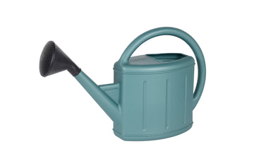 EDA - gieter - ovaal - 11 liter - incl. zwarte sproeikop - Antraciet