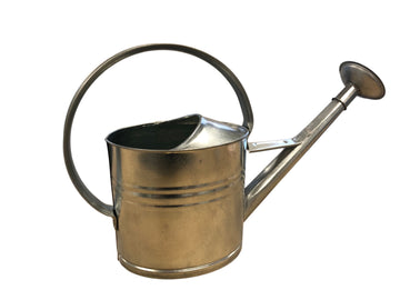 Dutchlander grote metalen verzinkte gieter met een inhoud van 10 liter en voorzien van broeskop.