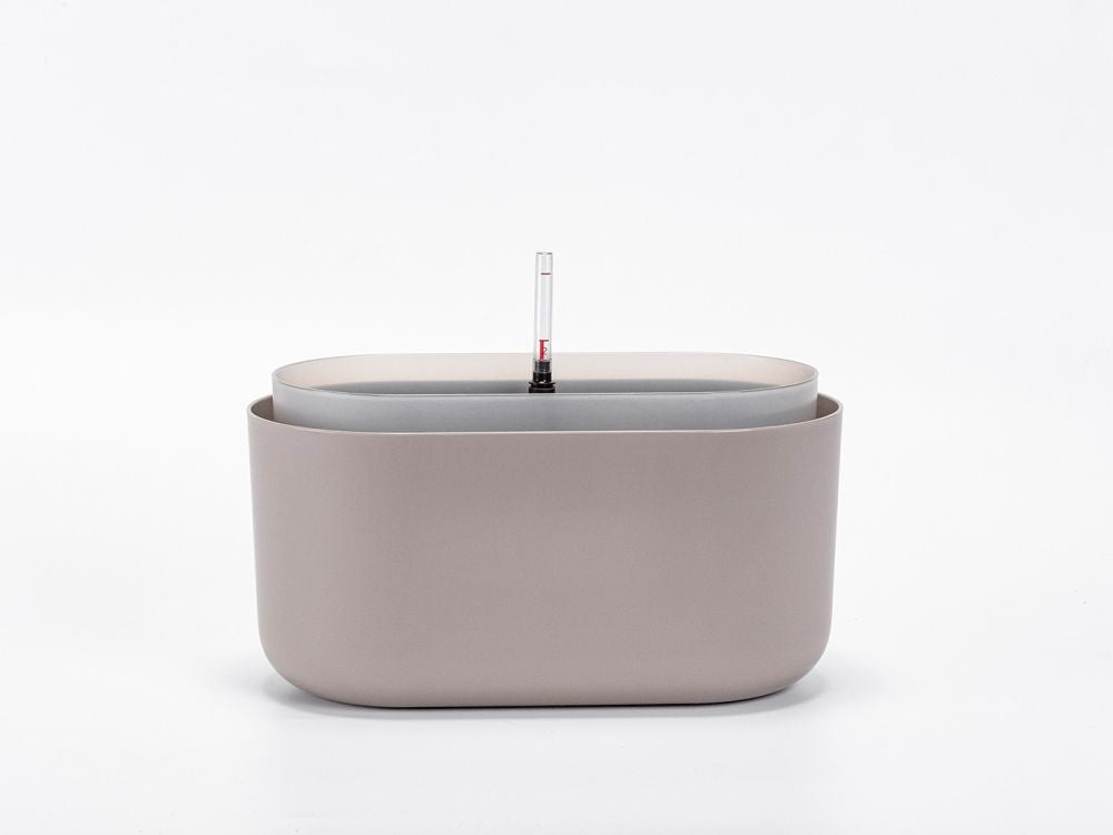 Plastia plantenbak Tolita zelf-bewaterend Taupe