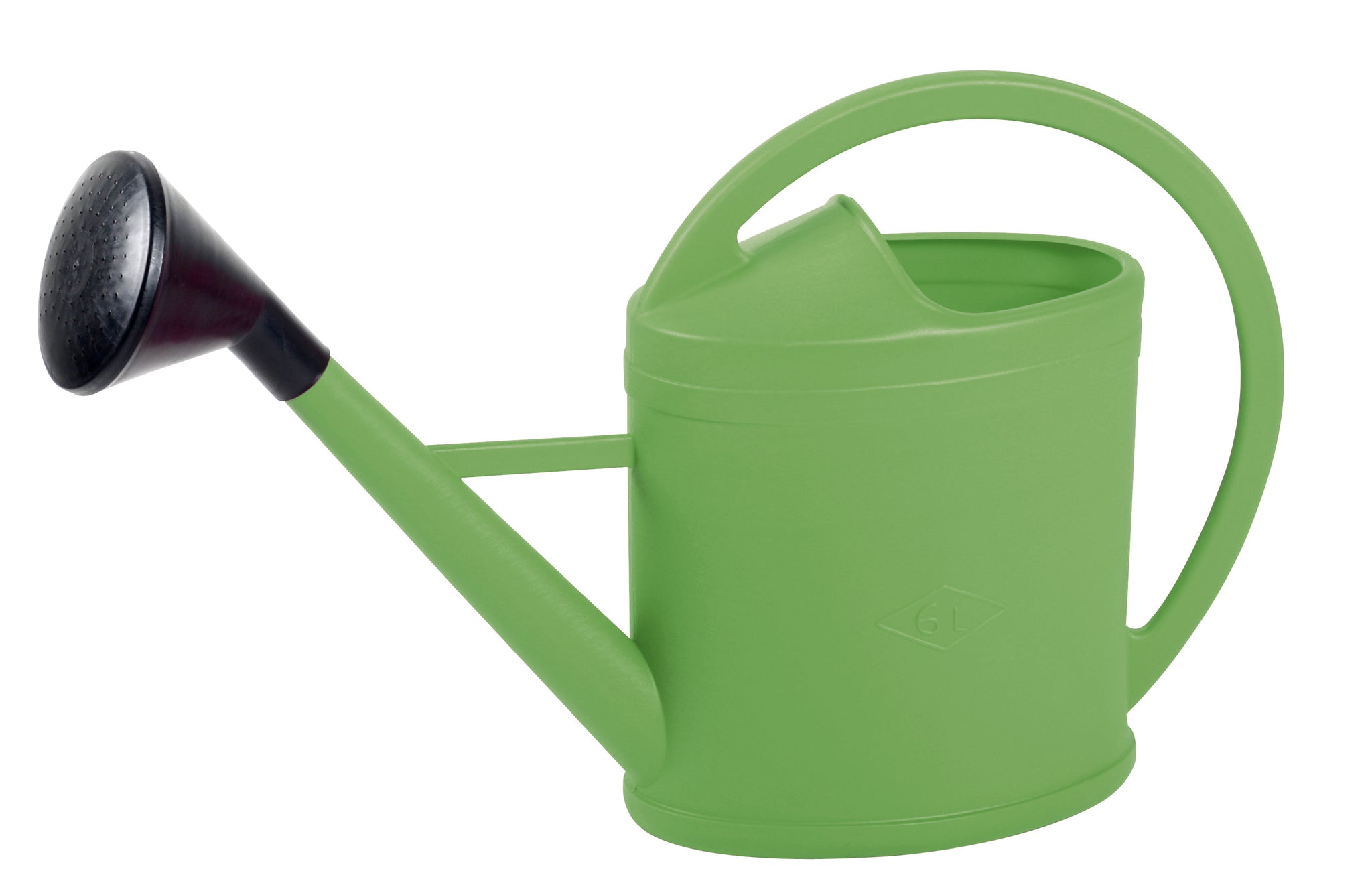 EDA ovale gieter Parisien 6 liter incl. zwarte sproeikop Matcha Green
